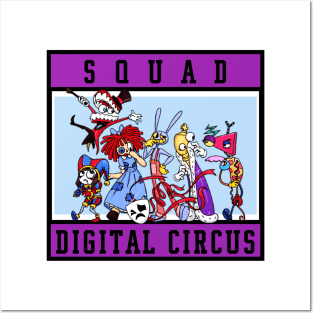 digital circus Posters and Art